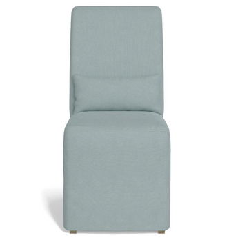 Newport Slipcovered Dining Chair | Stain Resistant Performance Fabric | Ocean Blue