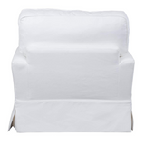 Ariana Slipcovered Chair | Stain Resistant Performance Fabric | White