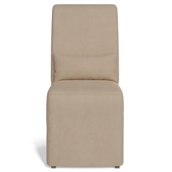 Newport Slipcover Only for Dining Chair | Stain Resistant Performance Fabric | Tan