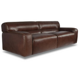 Milan Leather Sofa | Brown