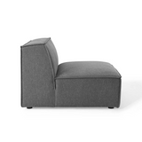 Restore Sectional Sofa Armless Chair - Charcoal EEI-3872-CHA
