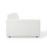 Restore Left-Arm Sectional Sofa Chair - White EEI-3869-WHI