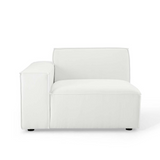 Restore Left-Arm Sectional Sofa Chair - White EEI-3869-WHI