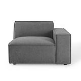 Restore Right-Arm Sectional Sofa Chair - Charcoal EEI-3870-CHA