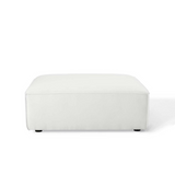 Restore Ottoman - White EEI-3873-WHI