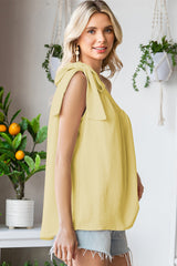 Tied One-Shoulder Blouse