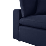 Commix 5-Piece Outdoor Patio Sectional Sofa - Navy EEI-5589-NAV