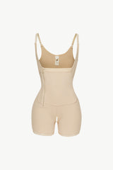 Shapetastic Full Size Side Zipper Under-Bust Shaping Bodysuit