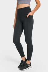 Elevate High Waist Ankle-Length Yoga Leggings with Pockets
