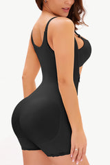 Shapetastic Full Size Side Zipper Under-Bust Shaping Bodysuit