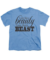 Look Like A Beauty Train Like A Beast - Youth T-Shirt